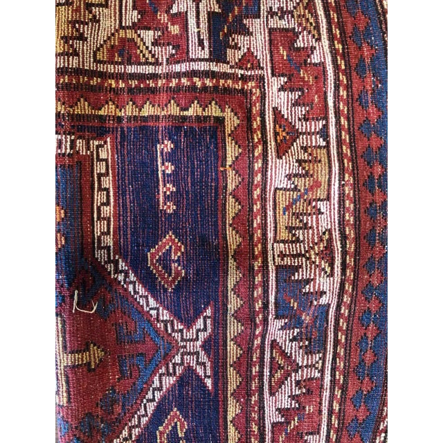 Textile Antique Caucasian Shirvan Runner For Sale - Image 7 of 8