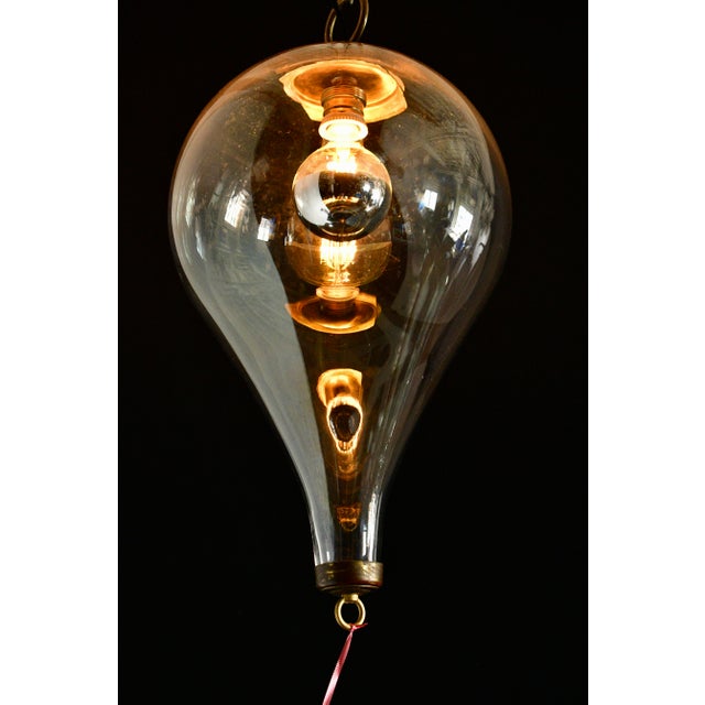 Metal Vintage Balloon Pendant From Chimera Watts For Sale - Image 7 of 9