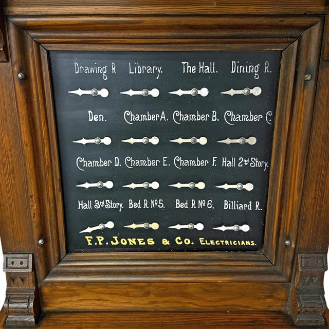 Early 20th Century Edwardian Annunciator For Sale In Chicago - Image 6 of 8