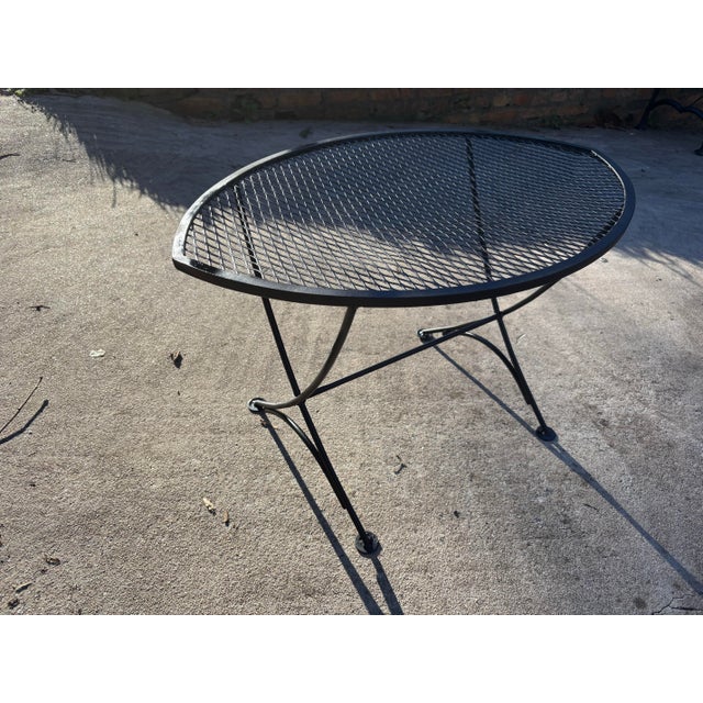 Tempestini MCM Patio Side Table, Attributed For Sale In Atlanta - Image 6 of 10