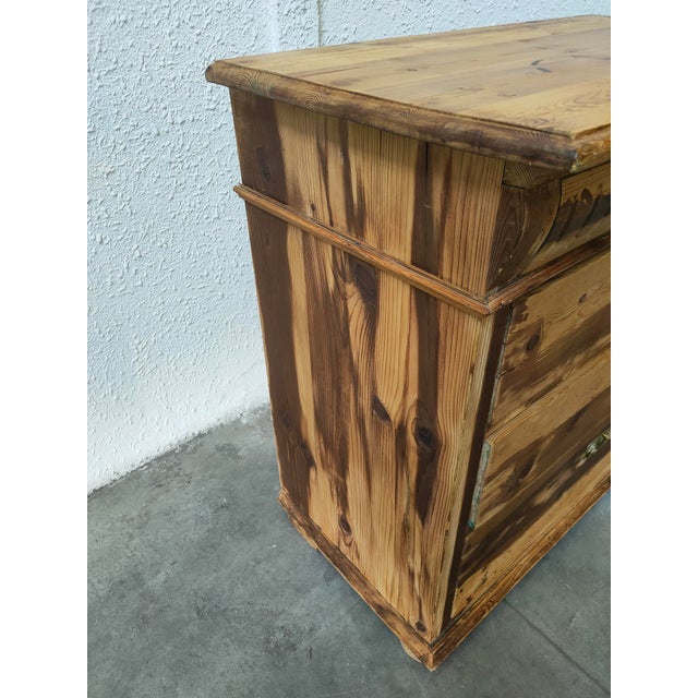 Wood Mid-Century Wood Chest of Drawers, Denmark, 1970 For Sale - Image 7 of 8