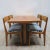 Vintage Scandinavian Dining Set, Set of 5 For Sale - Image 3 of 18