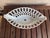French White,Salmon and Gold Pierced Porcelain Compote Basket Centerpiece Bowl For Sale - Image 4 of 8