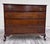 Early 20th Century Antique Chippendale Style Mahogany Four Drawer Chest of Drawers Bachelor’s Chest For Sale - Image 5 of 12