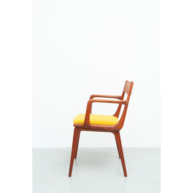 Mid-Century Modern Model 370 Boomerang Chair by Alfred Christensen for Slagelse Møbelværk, 1950s For Sale - Image 3 of 11