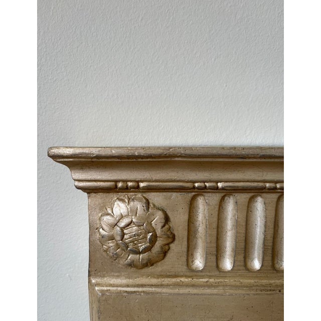 Carvers' Guild Vintage Carver’s Guild Gilded Gold Fluted Bow Ribbon Rectangular Mirror For Sale - Image 4 of 12