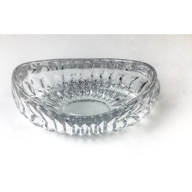 Clear Crystal Carved Vessel/Bowl for Plants, Flowers or Fruit For Sale - Image 12 of 13