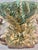 Late 20th Century Majolica Style Bunny Rabbit Compote From Three Hands Corp For Sale - Image 9 of 12