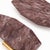 1970s Pair of 1970s Dark Pink Resin and Brass Door Handles For Sale - Image 5 of 8