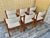 Mid-Century Modern Mid-Century Danish Modern Dining Chairs by j.l. Moller-Hojbjerg, Denmark. Set of Six For Sale - Image 3 of 12