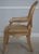 Traditional Pair Henredon Gold Finish Decorator Open Armchairs For Sale - Image 3 of 18