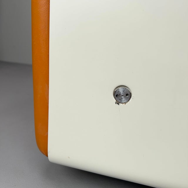 Dieter Rams RZ62 High-Back Chair in Cinnamon-Colored Leather by Dieter Rams for Vitsœ, 1960s For Sale - Image 4 of 17
