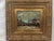 Wood Framed Venetian Piazza San Marco Original Oil Painting Signed Rergito, Mid-20th Century For Sale - Image 7 of 14