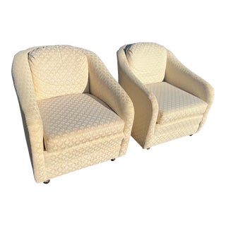 Pair of Mid-Century Modern Club Chairs For Sale