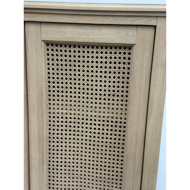 Pottery Barn Pottery Barn Sausalito Storage Cabinet For Sale - Image 4 of 12