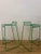 Vintage Stools in Metal, Set of 2 For Sale - Image 4 of 6