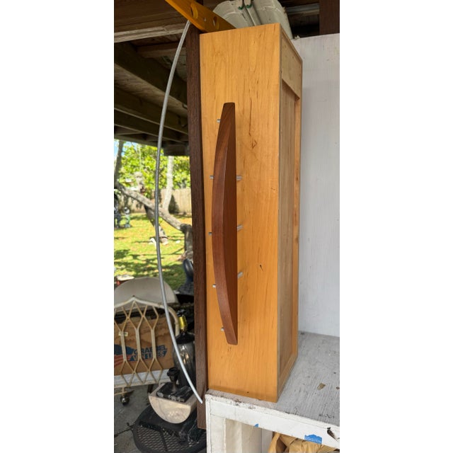 Late 20th Century Most Unusual Post Modern Art Sculpture Hanging Wall Cabinet For Sale - Image 9 of 10