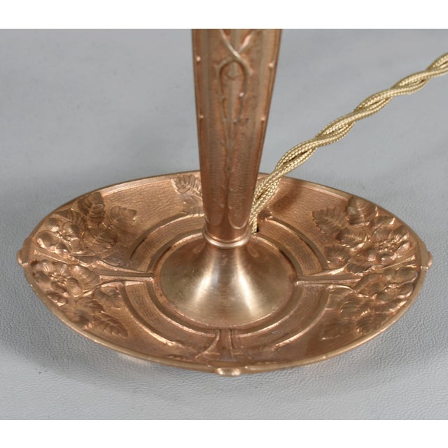 French Art Deco Table Lamp by Cherrier & Besnus 1920s France For Sale - Image 6 of 14