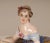 1930s Italian Porcelain and Ceramic Figurine of Lady by Guido Cacciapuoti For Sale - Image 5 of 15