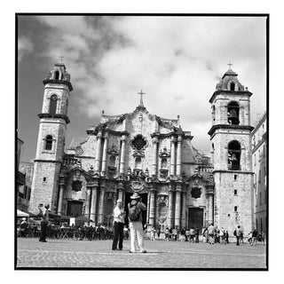 Paul Cooklin, Tourists, Cathedral, Havana, Cuba, Edition of 50 For Sale