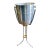 Mid 20th Century Hollywood Regency Ice Bucket/Wine Cooler Server W/ Stand For Sale