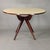Italian Round Table with Cream Glass Top by Osvaldo Borsani, 1950s For Sale - Image 9 of 9