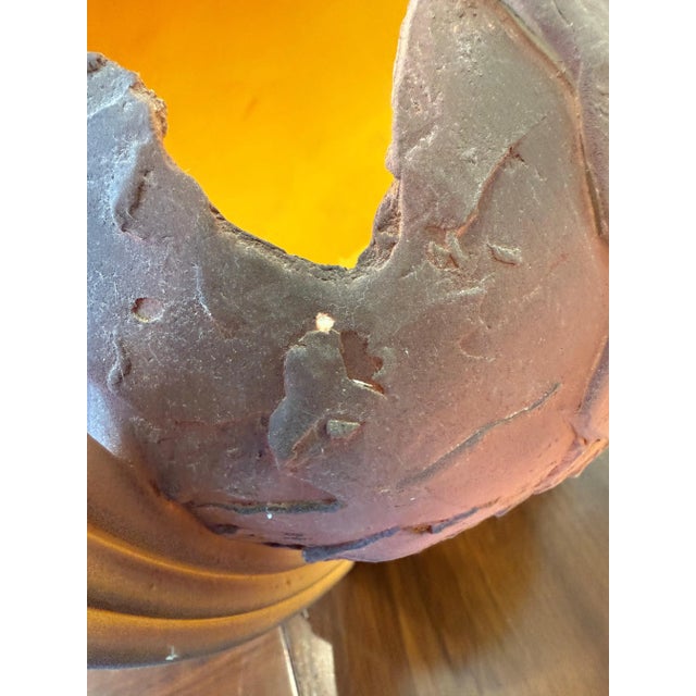 Ceramic Ron & Judi Lederer Mid-Century Modern Abstract Biomorphic Sculpture — Pottery Art Piece For Sale - Image 7 of 9