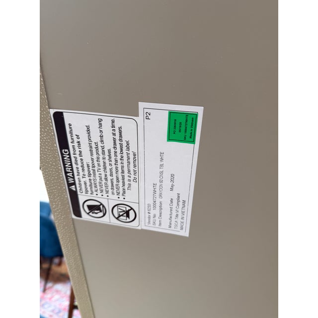 Restoration Hardware Graydon Shagreen Console Table For Sale - Image 9 of 12