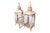 Shabby Chic Rustic Pagoda Lanterns, a Pair For Sale - Image 3 of 6