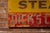 Vintage "Dick's Club" Painted Wood Sign For Sale In Chicago - Image 6 of 8