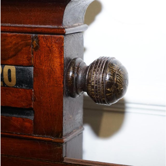Oak Snooker Billiard Score Board by J. Ashcroft & Co., Liverpool For Sale - Image 11 of 17