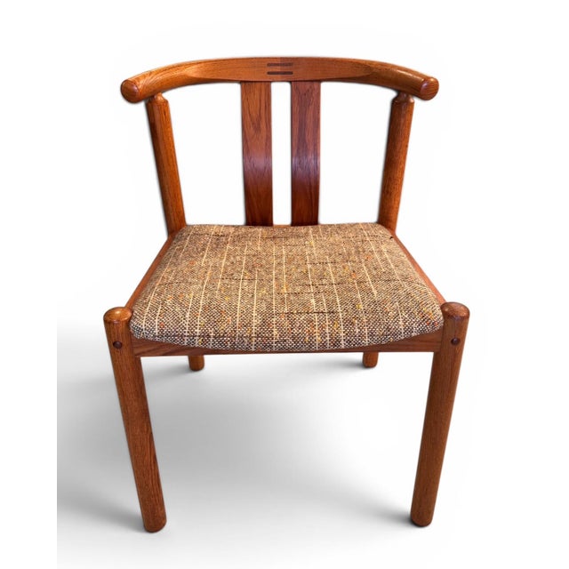 Wood Set of 6 Mid-Century Teak Dining Chairs by h.frydendal for Boltinge Stolefabrik, 1970, Set of 6 For Sale - Image 7 of 11