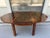 Extendable Oval Table in Zebrano Wood and Briar, 1930s For Sale - Image 4 of 13
