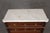 Brown Antique French Louis XVI Style Marble Top Brass Mounted 7 Drawer High Chest For Sale - Image 8 of 13