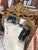 Victorian Antique 19th Century Ornate Etched Beveled Gilt Wooden Wall Mirror 17x31 For Sale - Image 3 of 4