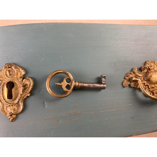 Blue Painted Chest of Drawers For Sale - Image 8 of 10