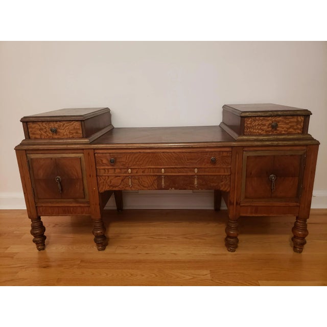 Wood Early 20th Century French-Style Vanity For Sale - Image 7 of 13