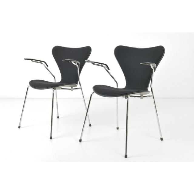 Black Chairs from Fritz Hansen, Denmark, 1996, Set of 4 For Sale - Image 8 of 14