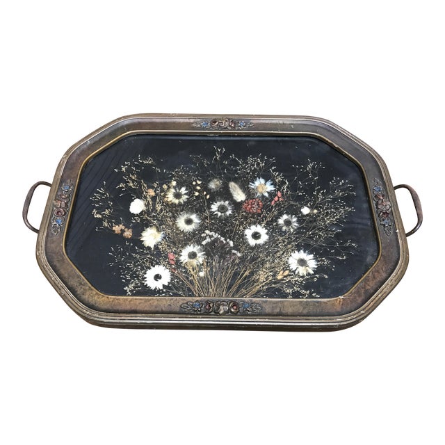 Dried Flower Serving Tray Chairish