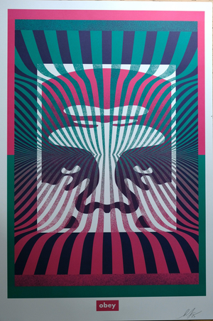 Shepard Fairey, Op, Lithograph