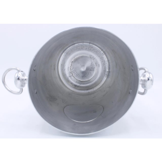 Vintage French Domaine Chandon Silver Champagne Ice Bucket For Sale - Image 10 of 11