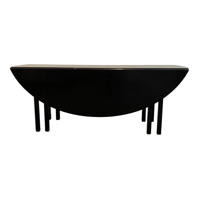 1960s Mid-Century Modern Drop Leaf Dining Table For Sale