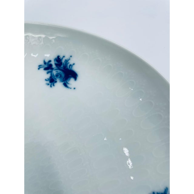 Blue Porcelain Romanze Platter from Rosenthal, 1966 For Sale - Image 8 of 9