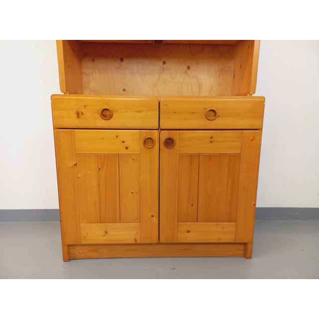 Vintage Pine Les Arcs Storage Unit by Charlotte Perriand, 1960s For Sale - Image 12 of 18