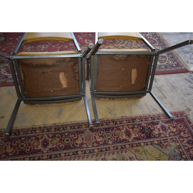 Mid-Century Modern Tri-Par Mfg Co Chicago Chairs - a Pair For Sale - Image 11 of 12