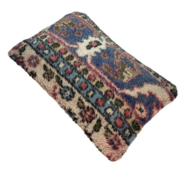 Vintage Turkish Handmade Cushion Cover For Sale - Image 9 of 11