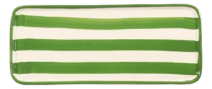 Lido Rectangular Plate - Set of 4 - Green