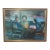 Original c.1955-1960 Mid-Century Figurative Abstract Expressionist Framed Oil Painting For Sale