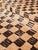 Textile 1960s Checkered Moroccan Rug - 7.4 X 5.6 Ft For Sale - Image 7 of 8
