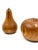 Brown Mid-Century Wooden Fruit Set in Cherry Wood, Italy 1960s For Sale - Image 8 of 10